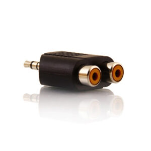 ONE TO TWO RCA STEREO HEADSET PLUG