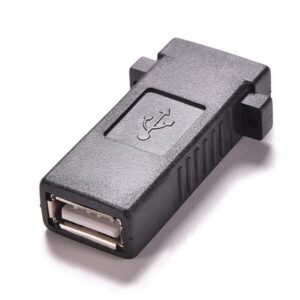 USB 2.0 FEMALE TO FEMALE WITH PANEL ADAPTER