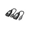 USB-OVER-RJ45-EXTENDER-ADAPTER افزایش طول یو اس بی تحت شبکه