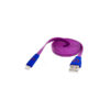 SMILEY-FACE-LED-MICRO-USB-1M-FLAT-CABLE