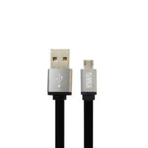 METAL-MICRO-USB-1M-FLAT-CABLE