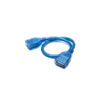 TRANSPARENT-USB-FEMALE-TO-FEMALE-50CM-EXTENSION-CABLE
